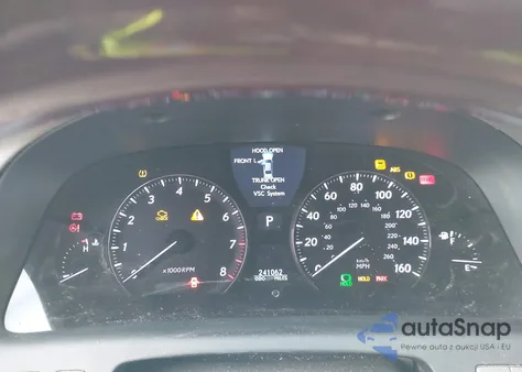 2007 Lexus Ls 460 из США, поврежденный, VIN JTHBL46F775047749